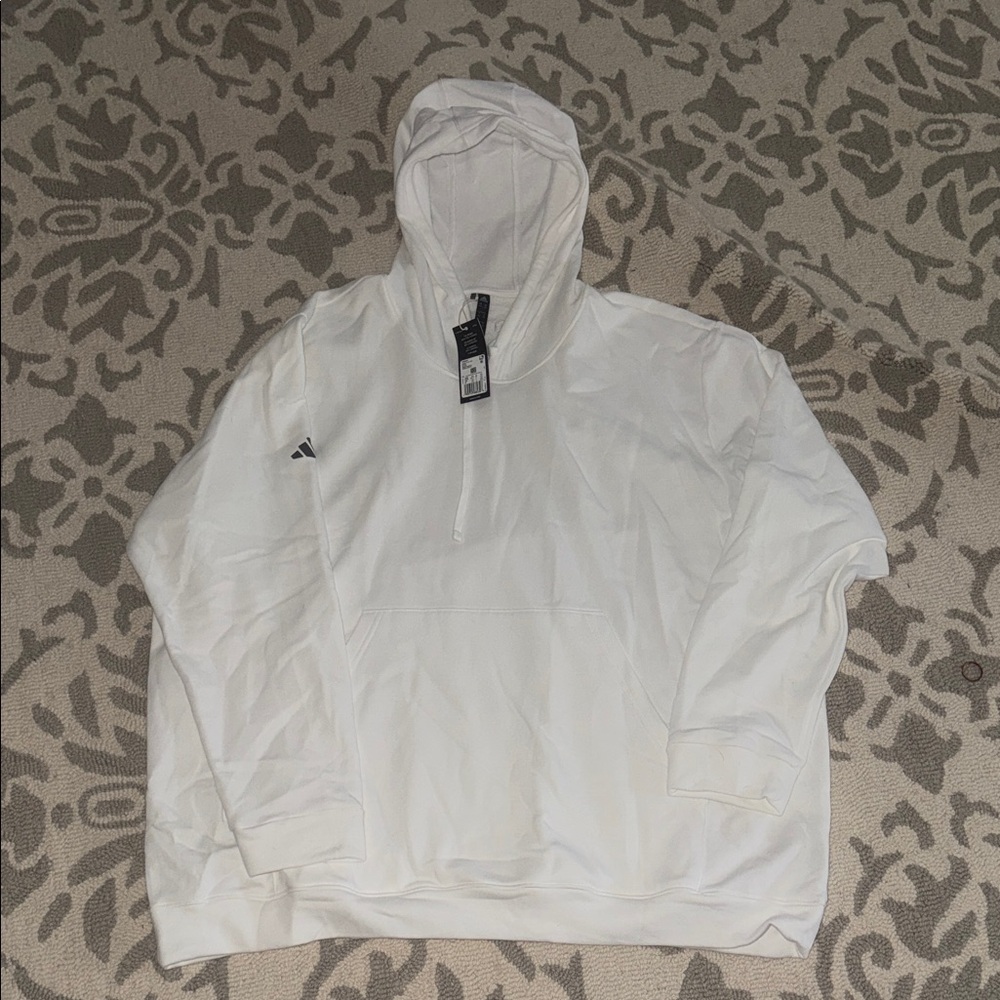 New with Tags - Adidas Men’s Classic White Pullover Hoodie